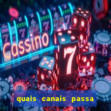 quais canais passa o jogo do inter hoje